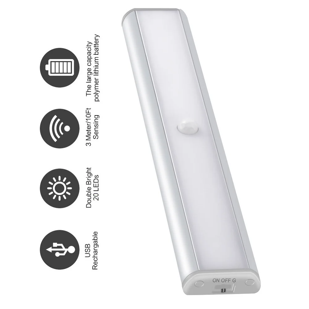 LED Sensor Night Light Induction human PIR Infrared Motion Sensor Lamp Magnetic Infrared Wall Lamp Cabinet Stairs lamp
LED Sensor Night Light Induction human PIR Infrared Motion Sensor Lamp Magnetic Infrared Wall Lamp Cabinet Stairs lamp