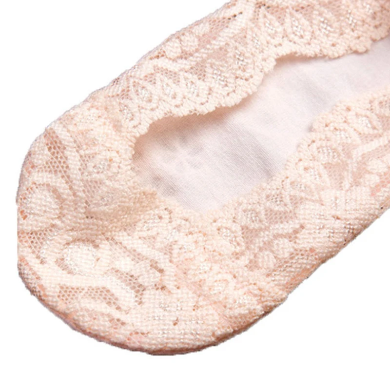 1pair Summer Women Girl Silica Gel Lace Boat Socks Invisible Cotton Sole Non-slip Antiskid Slippers Anti-Slip Sock
1pair Summer Women Girl Silica Gel Lace Boat Socks Invisible Cotton Sole Non-slip Antiskid Slippers Anti-Slip Sock