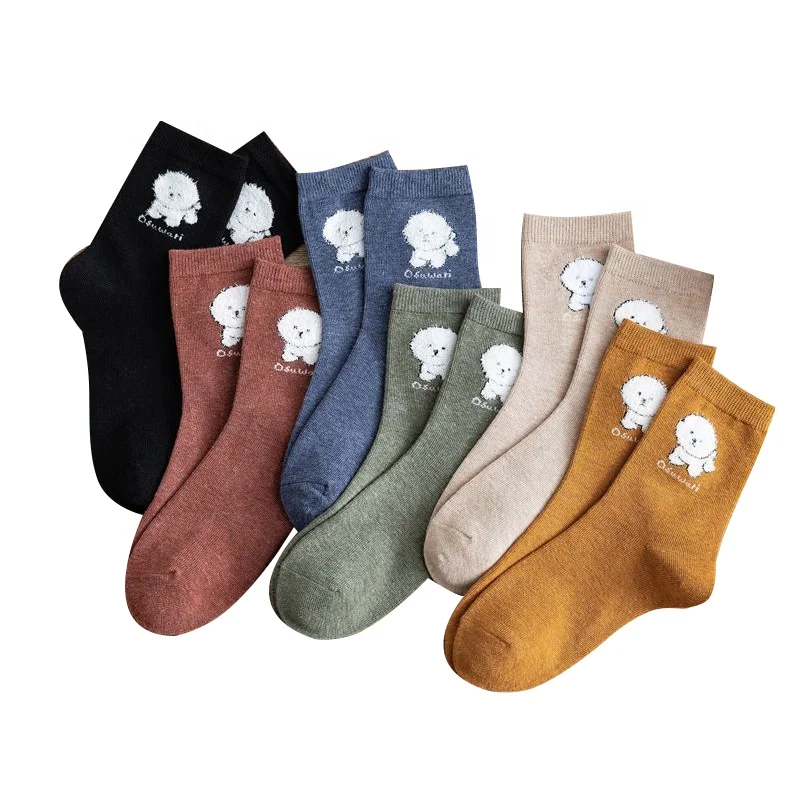 Autumn Winter New Style Japanese Wholesale Cotton Fashionable Women Cartoon Animal Dog Socks
Autumn Winter New Style Japanese Wholesale Cotton Fashionable Women Cartoon Animal Dog Socks