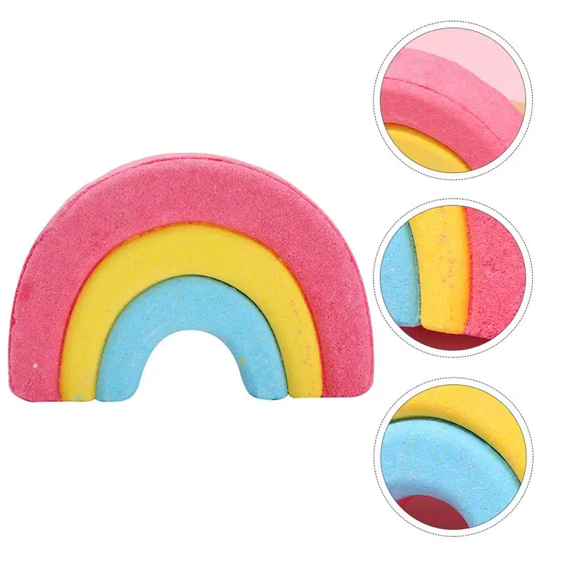 1Pc Rainbow Soft Bath Ball Sea Salt Bath Ball Bath Bomb Shower Supply Bath Ball for Bathroom Salon 
1Pc Rainbow Soft Bath Ball Sea Salt Bath Ball Bath Bomb Shower Supply Bath Ball for Bathroom Salon