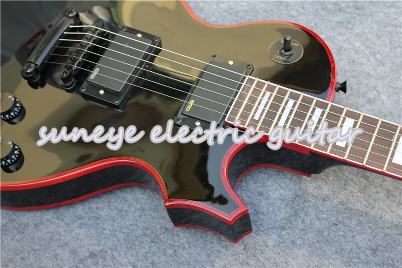 High Quality Black Glossy Finish Suneye Custom Electric Guitar Red Guitar Binding DIY Guitar Kit Left Handed Guitar Available
High Quality Black Glossy Finish Suneye Custom Electric Guitar Red Guitar Binding DIY Guitar Kit Left Handed Guitar Available