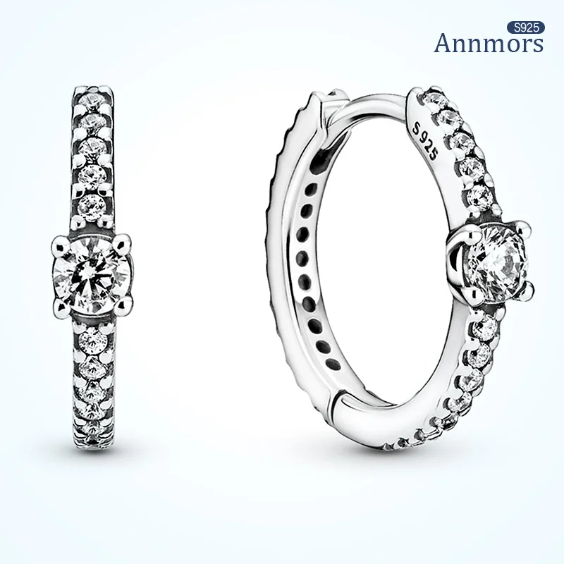 Women Hoop Earrings Paved Zircon Luxury Authentic Silver Plating Fashion Wedding Party Christmas Jewelry Gifts Earrings
Women Hoop Earrings Paved Zircon Luxury Authentic Silver Plating Fashion Wedding Party Christmas Jewelry Gifts Earrings