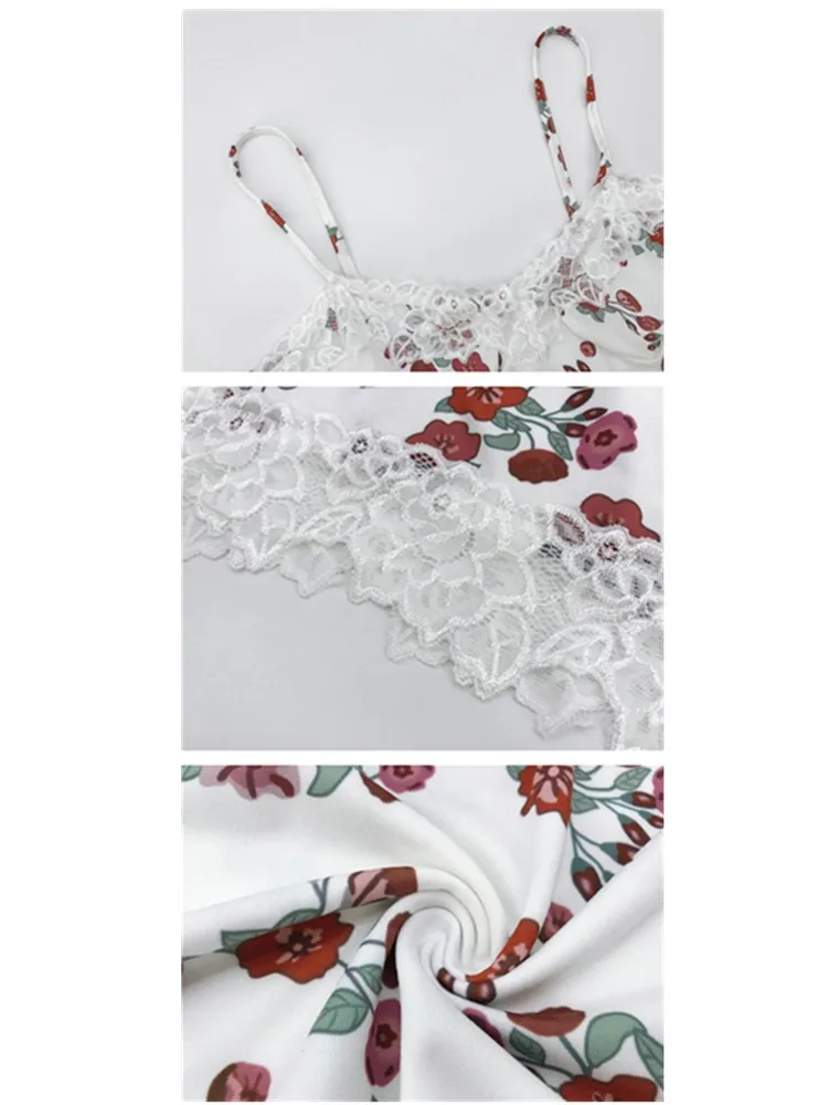 Summer Women Dress Sexy Straps Lace Patchwork Low-Cut Bodycon Mini Dress 2020 Casual Backless Floral Print Wrap Hip Dress Female
Summer Women Dress Sexy Straps Lace Patchwork Low-Cut Bodycon Mini Dress 2020 Casual Backless Floral Print Wrap Hip Dress Female