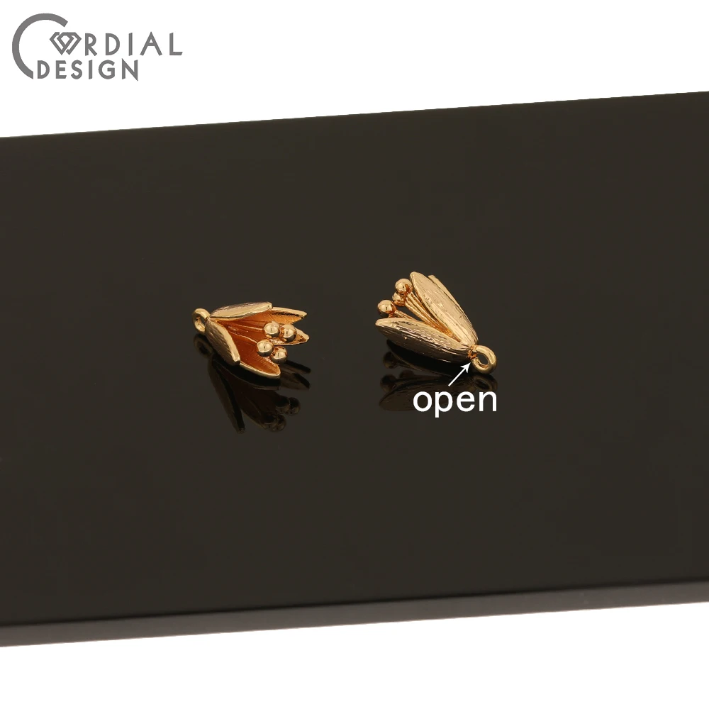 Cordial Design 50Pcs 10*14MM Jewelry Accessories/Charms/Flower Shape/Genuine Gold Plating/DIY Pendant/Hand Made/Earring Findings
Cordial Design 50Pcs 10*14MM Jewelry Accessories/Charms/Flower Shape/Genuine Gold Plating/DIY Pendant/Hand Made/Earring Findings