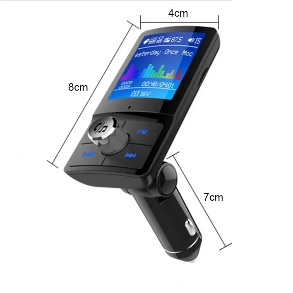 BC45 Bluetooth MP3 Music Player FM Transmitter Multifunctional USB Car Charger