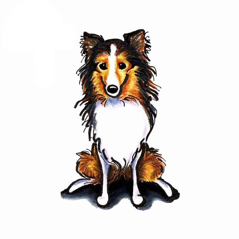 Lifelike Sheltie Car Stickers Comical Decal Car Styling Auto Air Conditioner Repair Decals Vinyl Material KK13*9cm
Lifelike Sheltie Car Stickers Comical Decal Car Styling Auto Air Conditioner Repair Decals Vinyl Material KK13*9cm