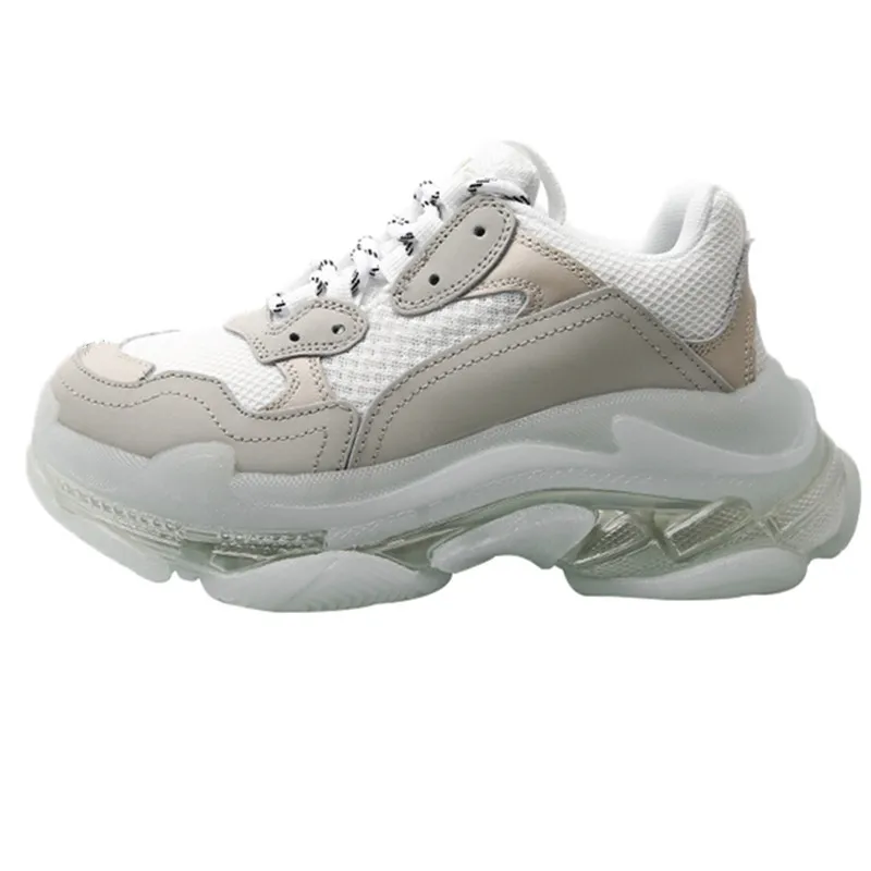 Transparent Air Sole Shoes Round Toe Sneakers Cross-tied Casual Women Sneakers Real Leather Mesh Daddy Shoes Flat Platform Shoes
Transparent Air Sole Shoes Round Toe Sneakers Cross-tied Casual Women Sneakers Real Leather Mesh Daddy Shoes Flat Platform Shoes