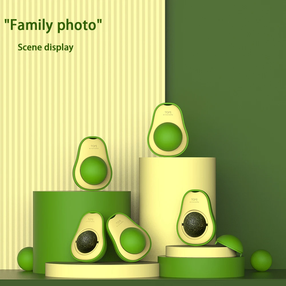 1/2pcs Pet Toys Spin Mint Ball Avocado Catnip Ball Cat Self-hey Cat Ball Cleaning Teeth Stomach Healthy Natural Toy Pet Supplies
1/2pcs Pet Toys Spin Mint Ball Avocado Catnip Ball Cat Self-hey Cat Ball Cleaning Teeth Stomach Healthy Natural Toy Pet Supplies