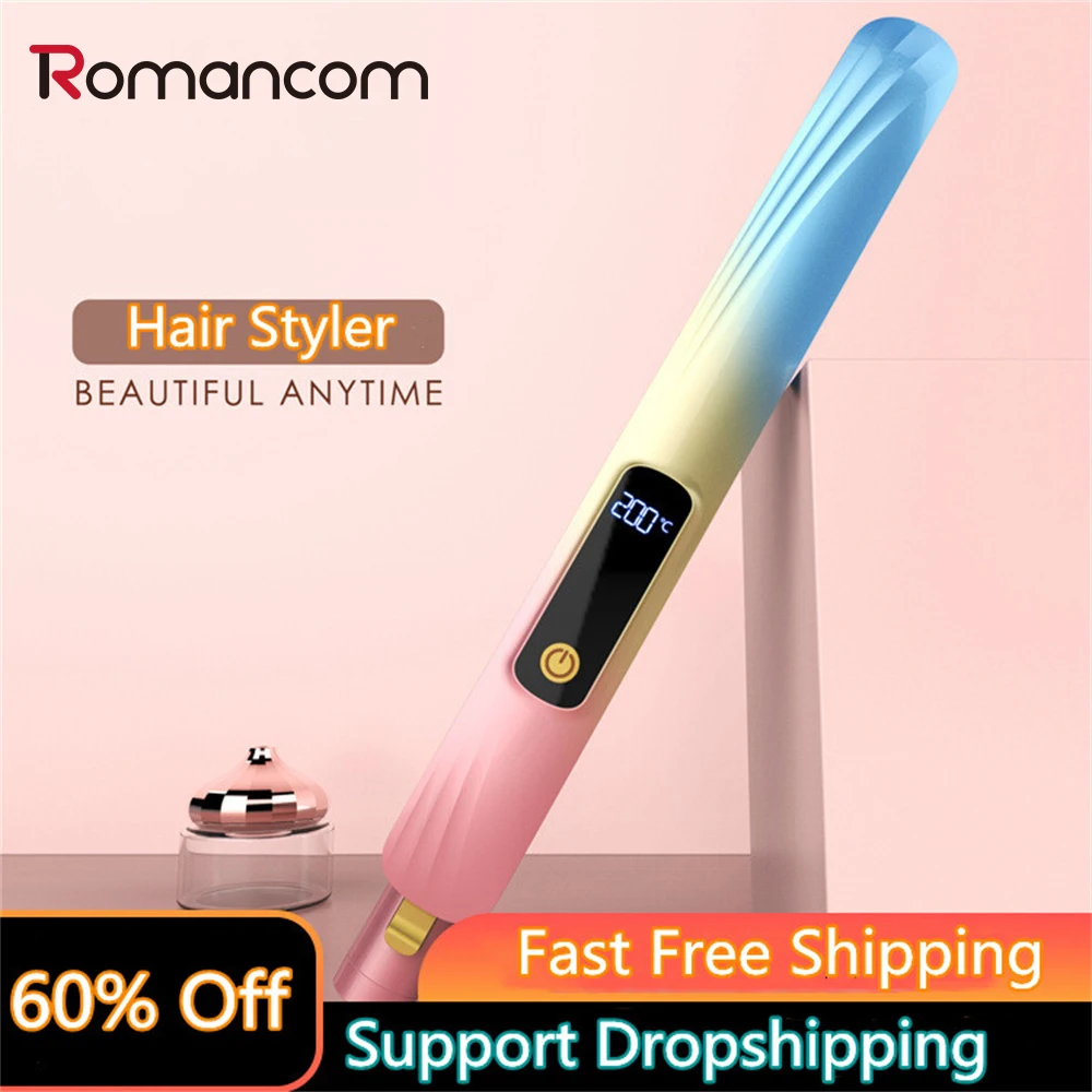 Hair Straightener Professional Ceramic Flat Iron Negative Ion Hair Care 2in1 Hair Products Fast Heating LCD Display Hair Styling
Hair Straightener Professional Ceramic Flat Iron Negative Ion Hair Care 2in1 Hair Products Fast Heating LCD Display Hair Styling