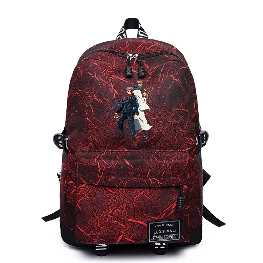 Anime Jujutsu Kaisen Casual Backpack Travel Unisex Teenger High Quality Schoolbag Student Mochila Packsack Fabric Laptop Bag
Anime Jujutsu Kaisen Casual Backpack Travel Unisex Teenger High Quality Schoolbag Student Mochila Packsack Fabric Laptop Bag
