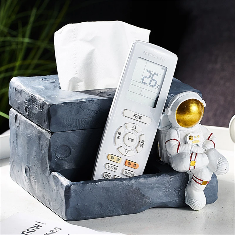 REMARKABLY Nordic Creative Astronaut Paper Box Multifunctional Living Room Desktop Table Decoration Tissue Box Paper Holder Gift
REMARKABLY Nordic Creative Astronaut Paper Box Multifunctional Living Room Desktop Table Decoration Tissue Box Paper Holder Gift