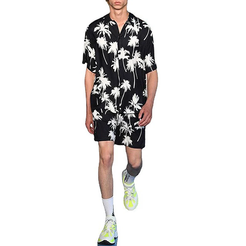 Brand Catwalk Summer Digital Printing Men's T-Shirt Shorts Suit Men's Sportswear Sportswear O-Neck Short-Sleeved Men's Clothing
Brand Catwalk Summer Digital Printing Men's T-Shirt Shorts Suit Men's Sportswear Sportswear O-Neck Short-Sleeved Men's Clothing