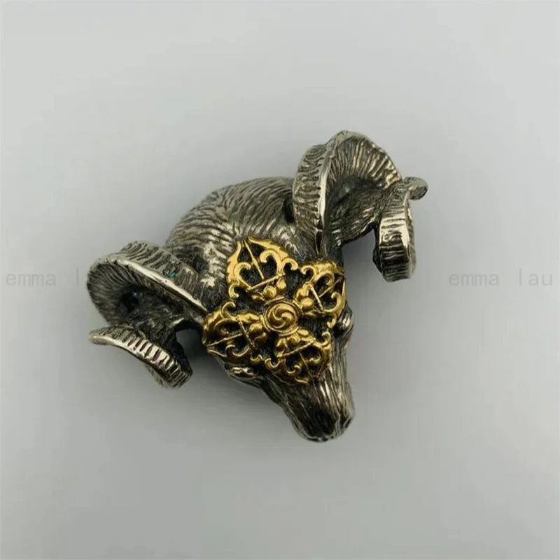 1Pcs New Sheep Head Retro Brass Belt Buckle Vintage Pure Copper Solid Belt Buckle Metal Fashion Belt Buckles
1Pcs New Sheep Head Retro Brass Belt Buckle Vintage Pure Copper Solid Belt Buckle Metal Fashion Belt Buckles