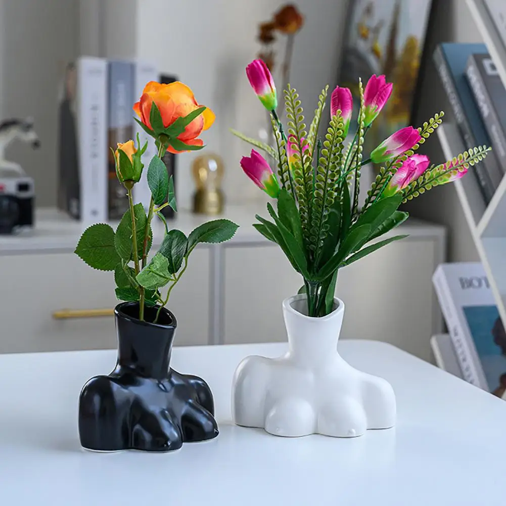 Nordic Style Vase Women Body Pattern Ceramic Bonsai Plants Flower Pot Incense Holder Makeup Brush Storage Pot Home Desktop Decor
Nordic Style Vase Women Body Pattern Ceramic Bonsai Plants Flower Pot Incense Holder Makeup Brush Storage Pot Home Desktop Decor