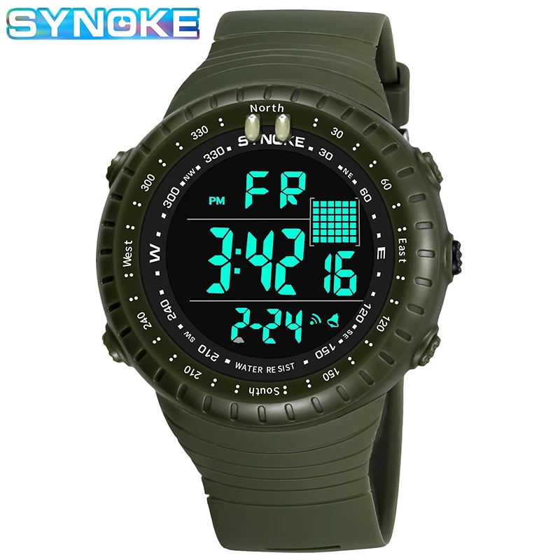 SYNOKE Military Watches Mens 2020 Men's Digital Watch Wristwatch Waterproof Luxury Sport Watch For Men Clock relogio masculino
SYNOKE Military Watches Mens 2020 Men's Digital Watch Wristwatch Waterproof Luxury Sport Watch For Men Clock relogio masculino