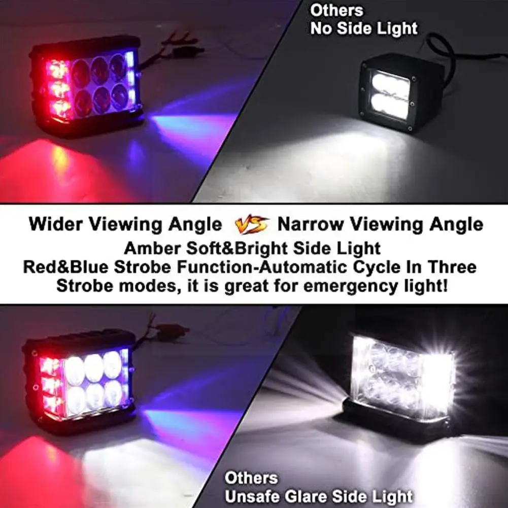 2020 Car LED Work Light Bar Side Shooter LED Light Side Cube Pods Shooter White Pod A6R5
2020 Car LED Work Light Bar Side Shooter LED Light Side Cube Pods Shooter White Pod A6R5