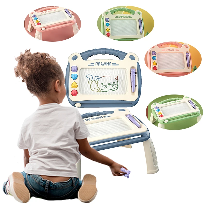 Drawing Toys Children's Drawing Board Magnetic Writing Board Toy Puzzle Kid 1-3 Years Old Graffiti Pull Painting Toys For Kids
Drawing Toys Children's Drawing Board Magnetic Writing Board Toy Puzzle Kid 1-3 Years Old Graffiti Pull Painting Toys For Kids