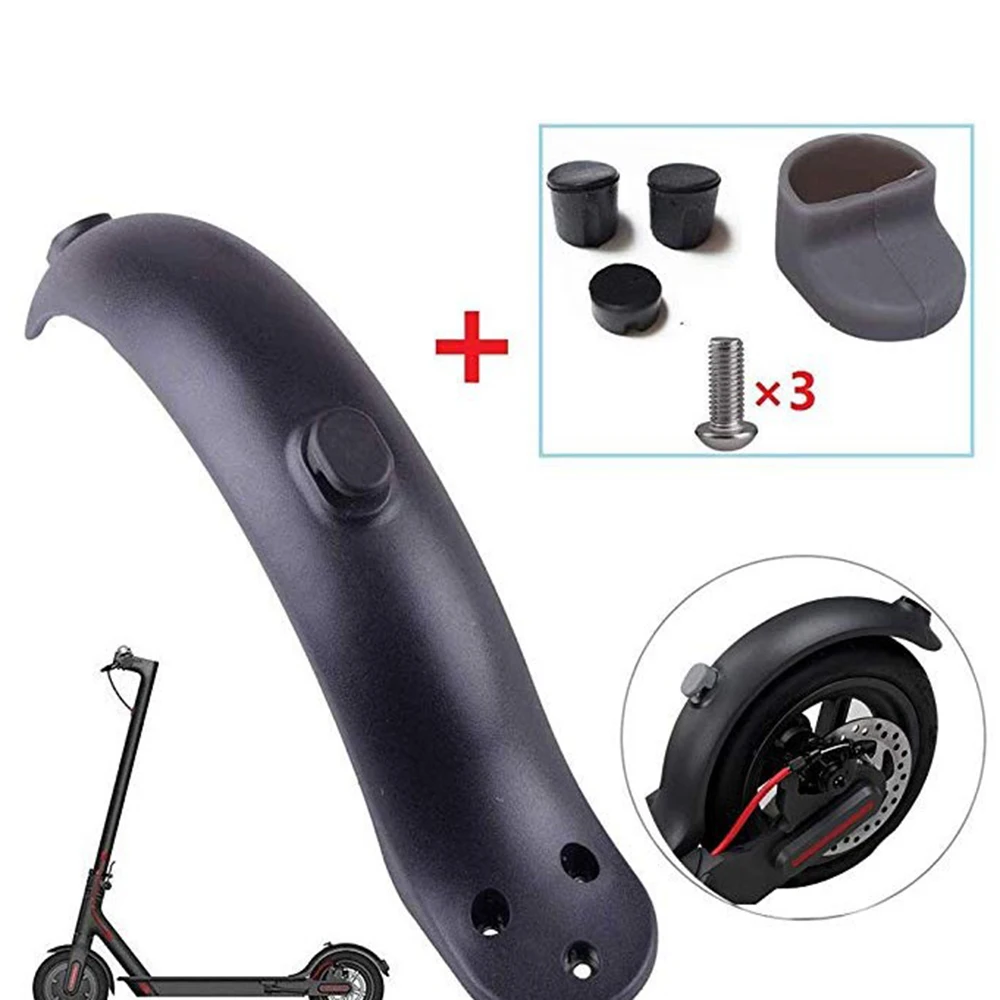 Electric Kick Scooter Mudguard With Bracket Tail Hook Screws Rubber Plugs For Xiaomi M365 Pro Rear Fender Replacement Parts
Electric Kick Scooter Mudguard With Bracket Tail Hook Screws Rubber Plugs For Xiaomi M365 Pro Rear Fender Replacement Parts