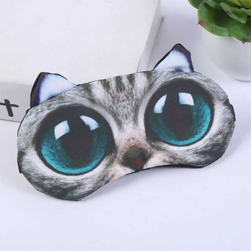 Eye Mask Eyeshade Cover Shade Natural Sleeping Eye Patch Cute Cat Dog Sleep Mask Women Men Soft Blindfold Travel Eyepatch
Eye Mask Eyeshade Cover Shade Natural Sleeping Eye Patch Cute Cat Dog Sleep Mask Women Men Soft Blindfold Travel Eyepatch