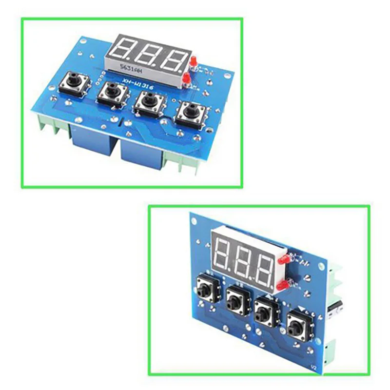 Microcomputer Digital Thermostat DC12V 2 Relay Output Temperature Controller High and Low Alarm Temperature Controller
Microcomputer Digital Thermostat DC12V 2 Relay Output Temperature Controller High and Low Alarm Temperature Controller