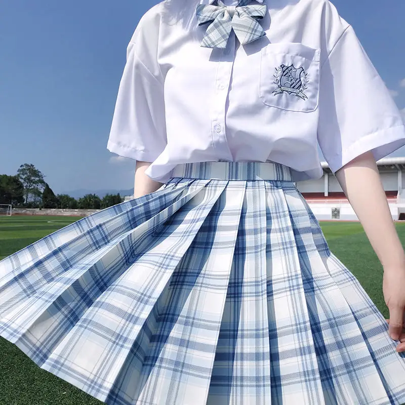 

saias das mulheres 2020 saias de cintura alta estilo coreano saias plissadas para meninas bonito doce senhoras xad
