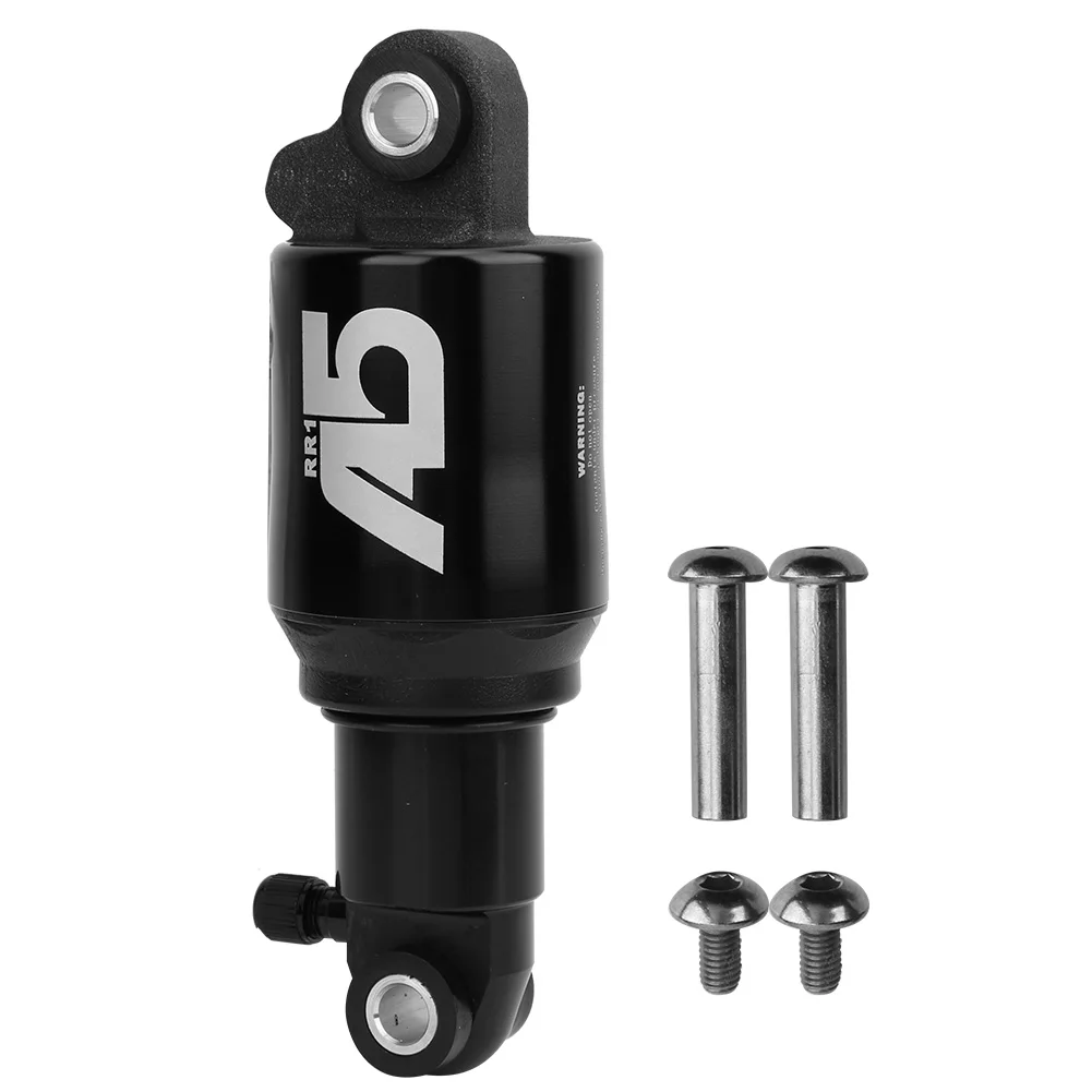 Black Aluminum Alloy Mountain Bike Double Air Chamber Air Rear Shock Absorber Suspension Upgrade Accessories With Screws Kit
Black Aluminum Alloy Mountain Bike Double Air Chamber Air Rear Shock Absorber Suspension Upgrade Accessories With Screws Kit