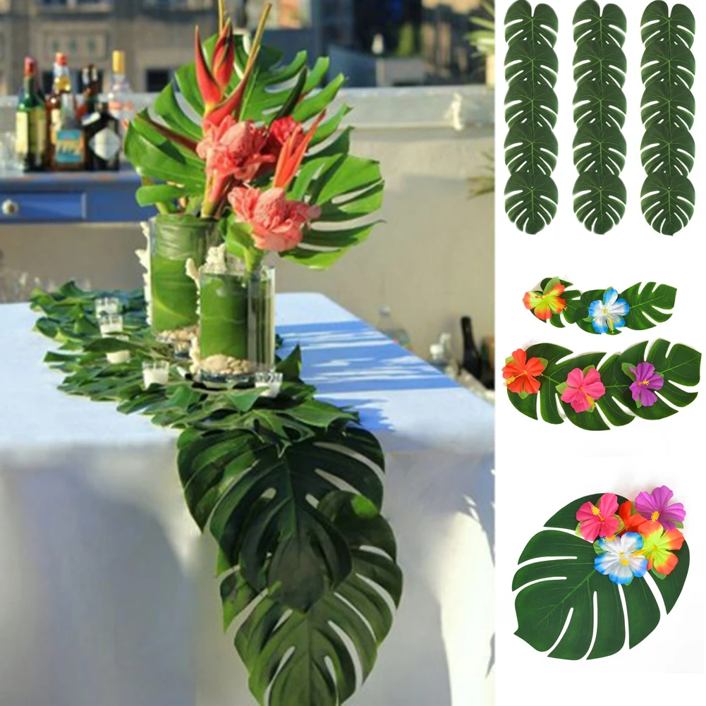 New 12/24Pcs Fabric Artificial Monstera Leaves Tropical Palm Tree Leave for Wedding Hawaiia Party Jungle Beach Theme Table Decor
New 12/24Pcs Fabric Artificial Monstera Leaves Tropical Palm Tree Leave for Wedding Hawaiia Party Jungle Beach Theme Table Decor