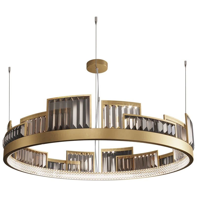 Living Room Round Chandelier Crystal Hanging Ceiling Lamp Modern Light Luxury Atmosphere Nordic Bedroom Home Kitchen Luminaire
Living Room Round Chandelier Crystal Hanging Ceiling Lamp Modern Light Luxury Atmosphere Nordic Bedroom Home Kitchen Luminaire