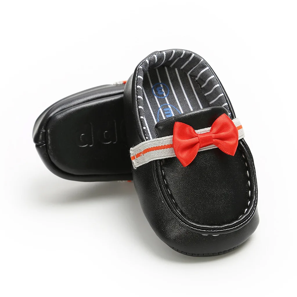 Cute Bow Gentleman's Baby Shoes Soft Bottom Infant Boys Crib Shoes Baby First Walkers Boys Leather Loafers
Cute Bow Gentleman's Baby Shoes Soft Bottom Infant Boys Crib Shoes Baby First Walkers Boys Leather Loafers