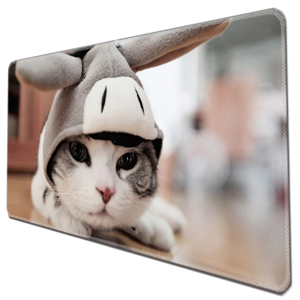 

Viviration Kawaii Mousepad Large Extend Desk Keyboard Mice Mat Cat Pad Rubber Gabinete PC Tapis De Souris Alfombrillas De Raton