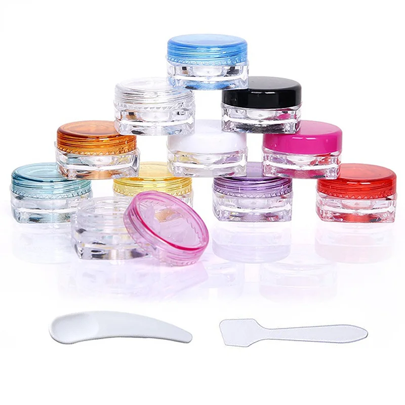 100pcs 5g Empty Square Cosmetic Jar Cream Container Sample Bottle Vials Pot Nail Powder Pack Travel Bottle
100pcs 5g Empty Square Cosmetic Jar Cream Container Sample Bottle Vials Pot Nail Powder Pack Travel Bottle