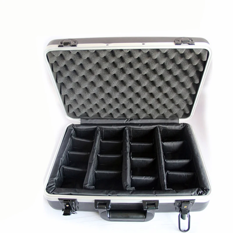 High quality portable aluminum alloy tool box precision instrument box multi-function shockproof and fall proof equipment case
High quality portable aluminum alloy tool box precision instrument box multi-function shockproof and fall proof equipment case