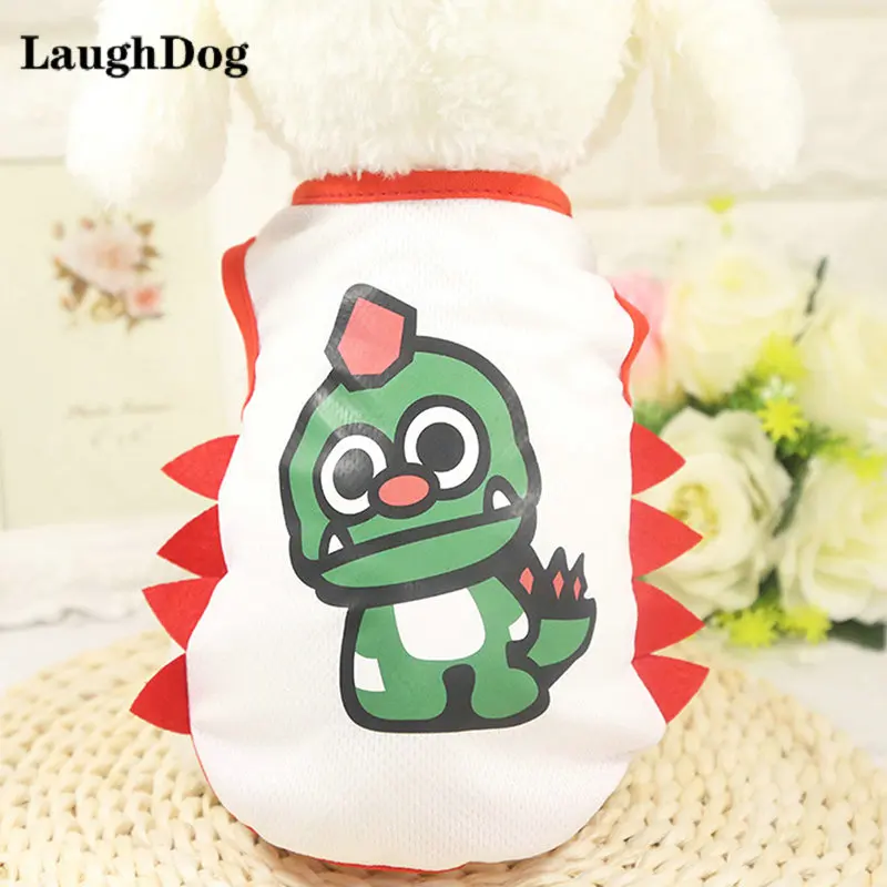 Cute Dog Clothes Cartoon Dinosaur print Vest For Small Dogs Clothes Summer Dog Tshirt Chihuahua Puppy Outfit Pet Clothing Pug
Cute Dog Clothes Cartoon Dinosaur print Vest For Small Dogs Clothes Summer Dog Tshirt Chihuahua Puppy Outfit Pet Clothing Pug