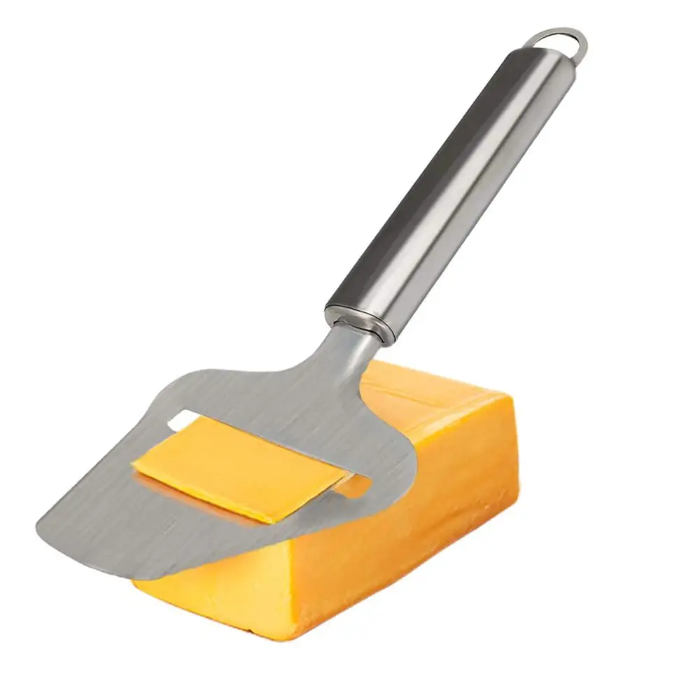 Stainless Steel Cheese Slicer Cheese Cutter Non-Stick Cheese Slicer Knife Server
Stainless Steel Cheese Slicer Cheese Cutter Non-Stick Cheese Slicer Knife Server