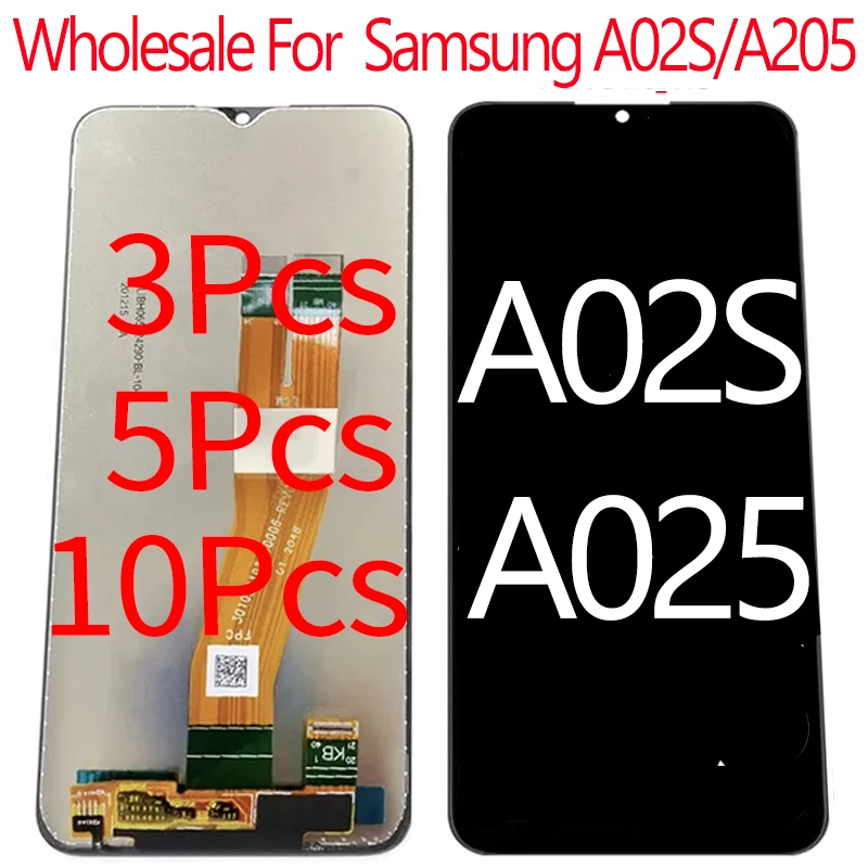 3/5/10 pcs For Samsung Galaxy A02s A025 LCD Display Touch Screen Digitizer For Samsung A02s LCD A025M A025F/DS A025G/DS A025M
3/5/10 pcs For Samsung Galaxy A02s A025 LCD Display Touch Screen Digitizer For Samsung A02s LCD A025M A025F/DS A025G/DS A025M