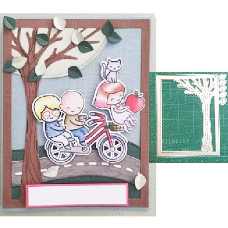 2021 New metal cutting dies cut die mold Tree Frame Scrapbook paper craft knife mould blade punch stencils dies Cutting dies
2021 New metal cutting dies cut die mold Tree Frame Scrapbook paper craft knife mould blade punch stencils dies Cutting dies