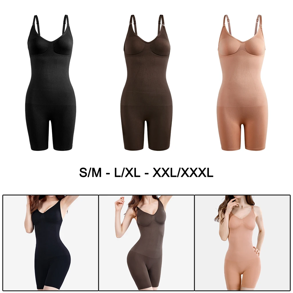 Seamless Full Body Shaper Women's Shapewear Firm Tummy Control Butt Lifter Thigh Slimmer All in One Bodysuit
Seamless Full Body Shaper Women's Shapewear Firm Tummy Control Butt Lifter Thigh Slimmer All in One Bodysuit