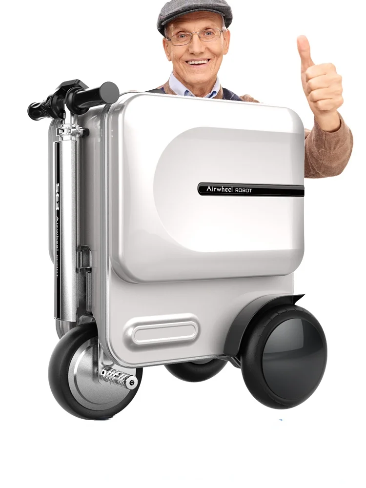 SE3 Smart Luggage Cycling Suitcase Scooter Folding Bicycle Electric Car Tricycle
SE3 Smart Luggage Cycling Suitcase Scooter Folding Bicycle Electric Car Tricycle