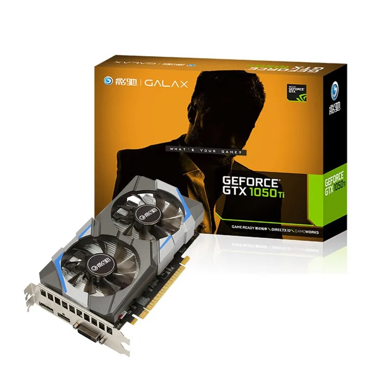 GALAXY GeForce GTX 1050Ti 4G Xiaojiang Office household Graphics Cards NVIDIA GTX1050Ti Desktop Gaming Video Card
GALAXY GeForce GTX 1050Ti 4G Xiaojiang Office household Graphics Cards NVIDIA GTX1050Ti Desktop Gaming Video Card