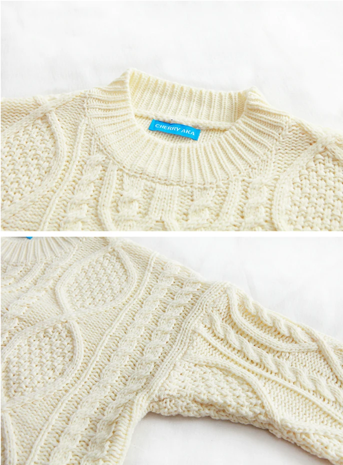 Thicken Twisted Knitted Pullover Sweater Women Autumn Winter Long Sleeve O-neck Fashion Korean Female Tops Sweaters Femme 2019
Thicken Twisted Knitted Pullover Sweater Women Autumn Winter Long Sleeve O-neck Fashion Korean Female Tops Sweaters Femme 2019