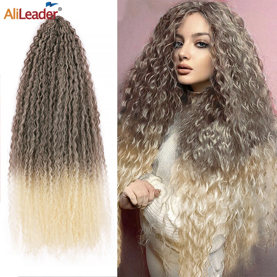 Afro Curls Yaki Kinky Curly Hair 28Inch Soft Ombre Synthetic Crochet Braiding Hair Deep Water Wave Twist Crochet Hair For Women
Afro Curls Yaki Kinky Curly Hair 28Inch Soft Ombre Synthetic Crochet Braiding Hair Deep Water Wave Twist Crochet Hair For Women