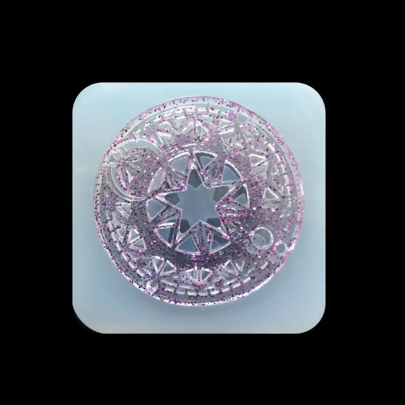 Magic Circle Silicone Mold Fondant Baking Tool Jewelry Chocolate Cake Decor Mold W0YA
Magic Circle Silicone Mold Fondant Baking Tool Jewelry Chocolate Cake Decor Mold W0YA