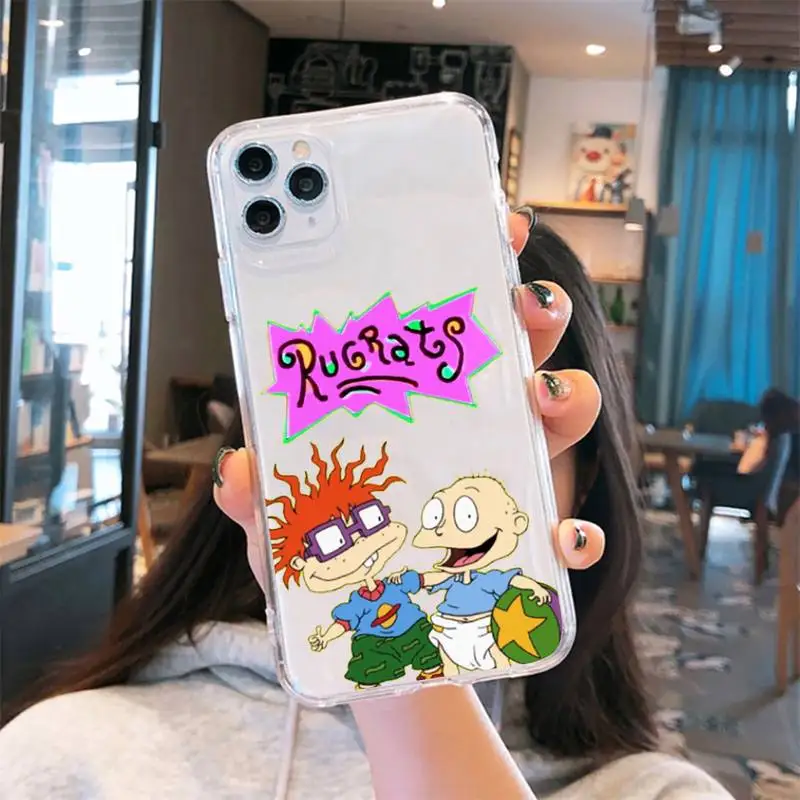 Rugrat Cartoon cute funny pattern Phone Case Transparent soft For iphone 5 5s 5c se 6 6s 7 8 11 12 plus mini x xs xr pro max
Rugrat Cartoon cute funny pattern Phone Case Transparent soft For iphone 5 5s 5c se 6 6s 7 8 11 12 plus mini x xs xr pro max