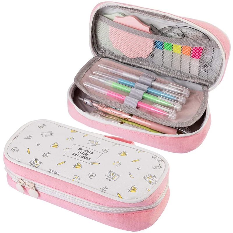 Pencil Case Pencil Bag Pen Pouch Box Marker Holder Office School Supplies Stationery Organizers for Girls Kids
Pencil Case Pencil Bag Pen Pouch Box Marker Holder Office School Supplies Stationery Organizers for Girls Kids
