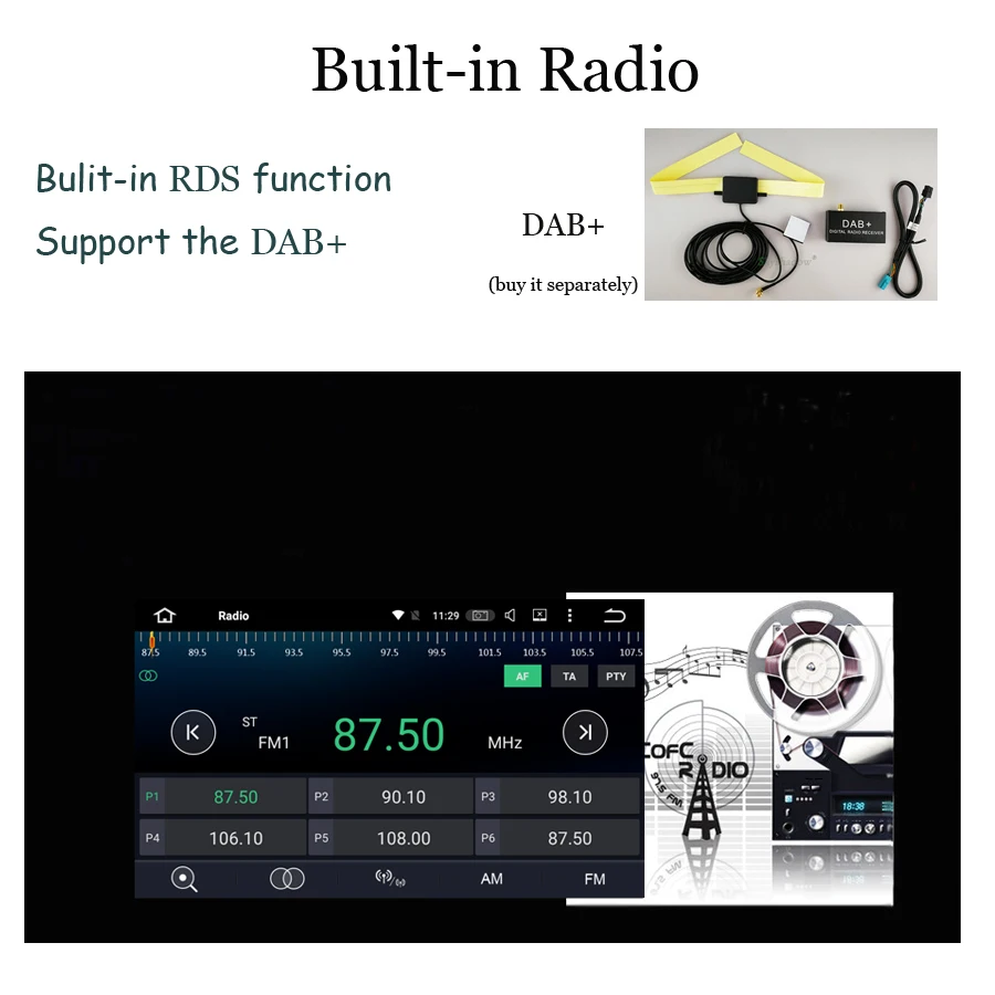 Android 9 0 4 Гб ram 8 core 32G Автомобильный dvd-плеер gps ГЛОНАСС карта RDS радио wifi Bluetooth 2 DVR