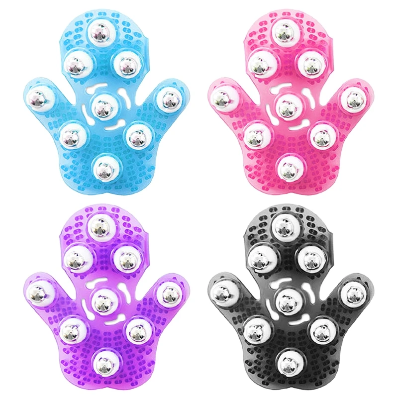 Roller 9 Balls Body Massage Glove Muscle Pain Relief Relax Anti Cellulite Beauty Massager Neck Back Shoulder Buttock
Roller 9 Balls Body Massage Glove Muscle Pain Relief Relax Anti Cellulite Beauty Massager Neck Back Shoulder Buttock