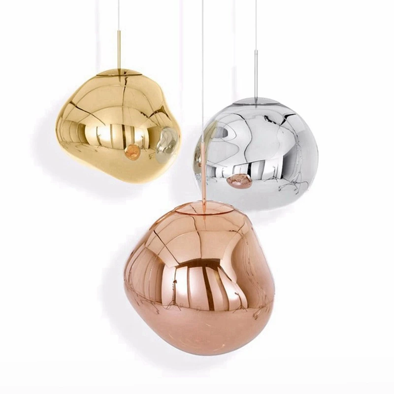 Modern Melt Lava Irregular Glass Pendant Lighting Contemporary Mirror Hanging Lights for Bedroom Living Room
Modern Melt Lava Irregular Glass Pendant Lighting Contemporary Mirror Hanging Lights for Bedroom Living Room