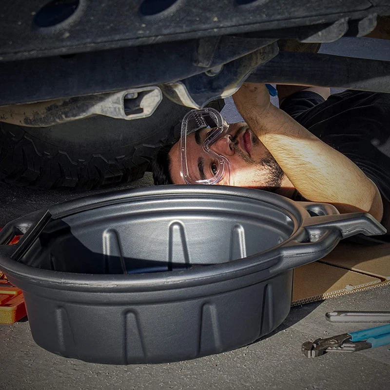 10L Oil Drain Pan Wast Engine Oil Collector Tank Gearbox Oil Trip Tray for Repair Car Fuel Fluid Change Garage Tool
10L Oil Drain Pan Wast Engine Oil Collector Tank Gearbox Oil Trip Tray for Repair Car Fuel Fluid Change Garage Tool