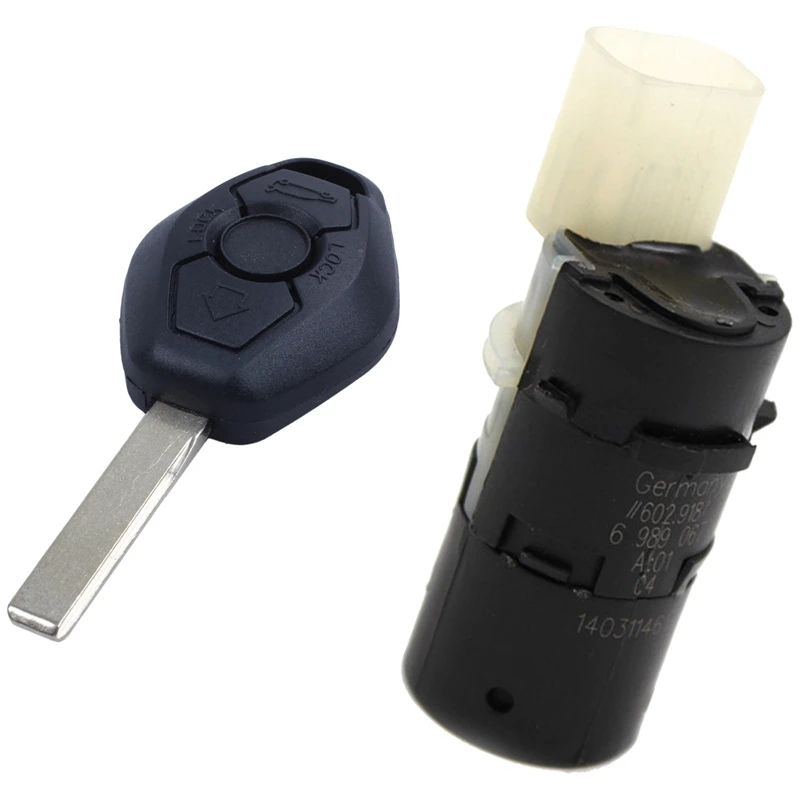 2 Pcs Car Accessories: 1 Pcs Remote Key 3 Button 315Mhz & 1 Pcs Car PDC Sensor Parking Sensor Parking Assist
2 Pcs Car Accessories: 1 Pcs Remote Key 3 Button 315Mhz & 1 Pcs Car PDC Sensor Parking Sensor Parking Assist