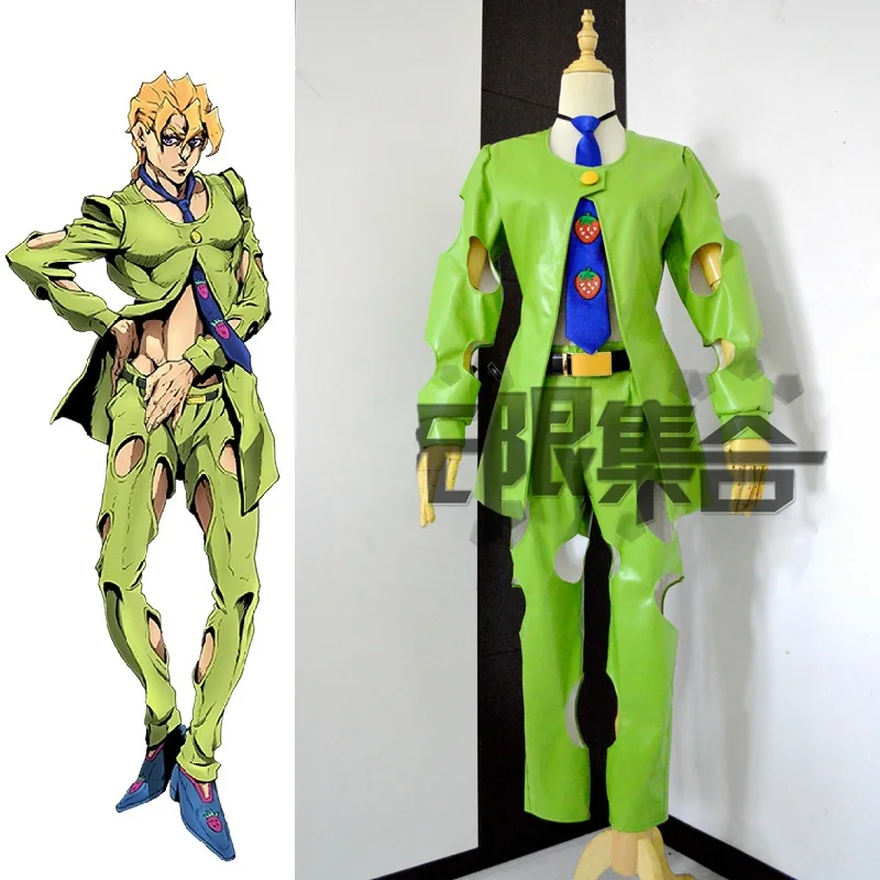 Любительское аниме JoJo невероятное приключение Косплэй паннакотта фуго Косплей